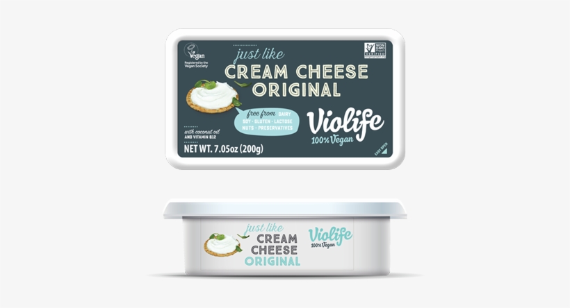 Violife Cream Cheese, transparent png #3998107