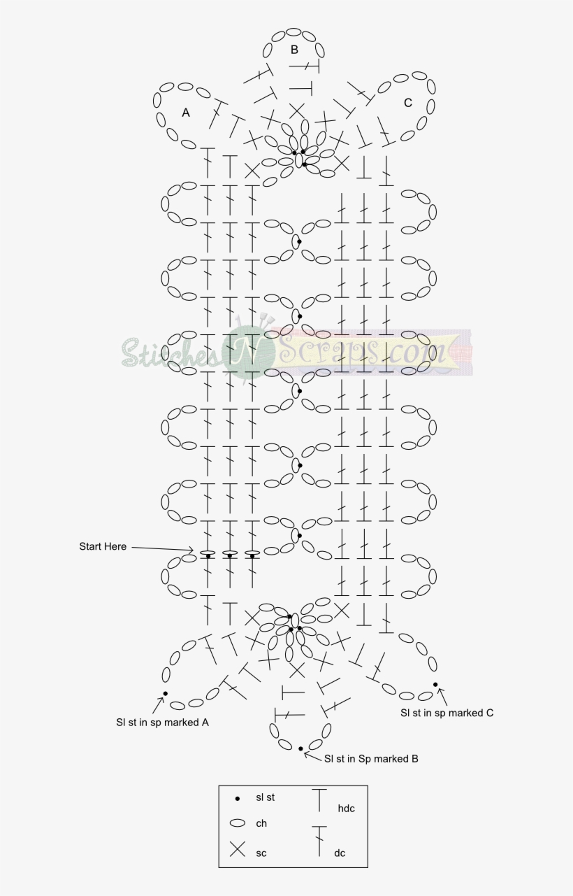 Bruges Lace Napkin Ring Chart - Line Art, transparent png #3998202