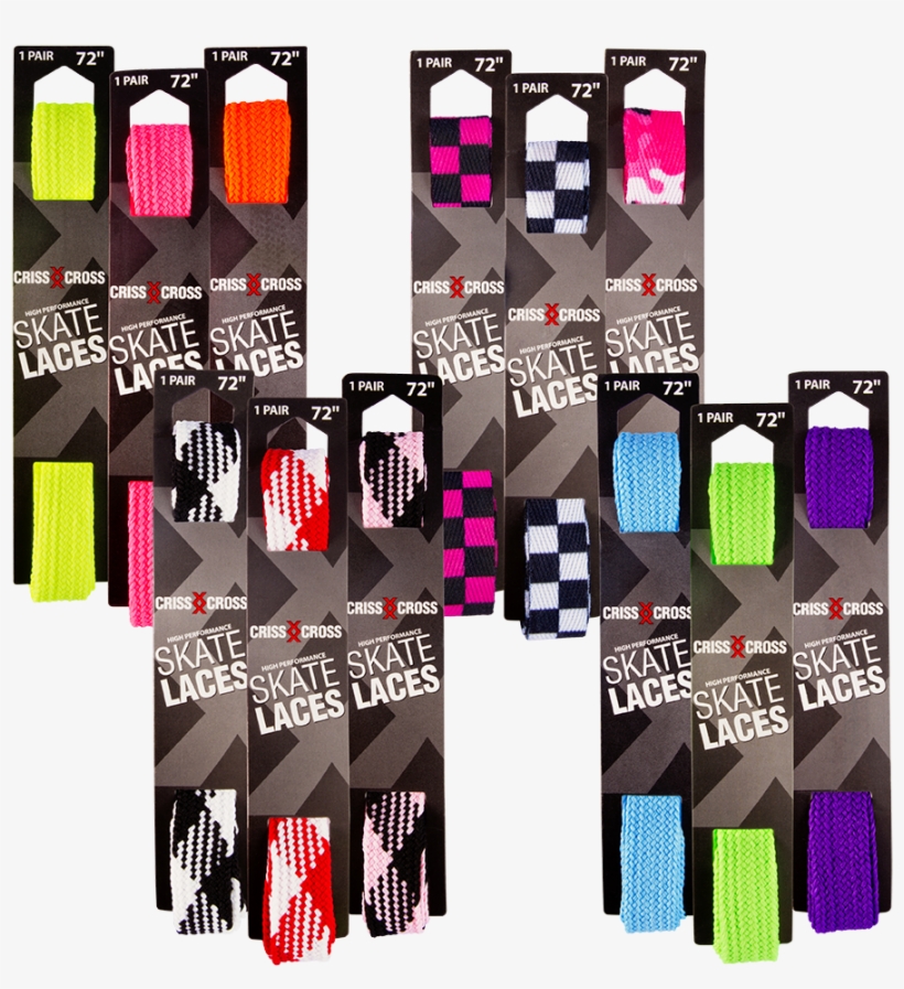 Criss Cross Laces Fat Width - Shoelaces, transparent png #3998227