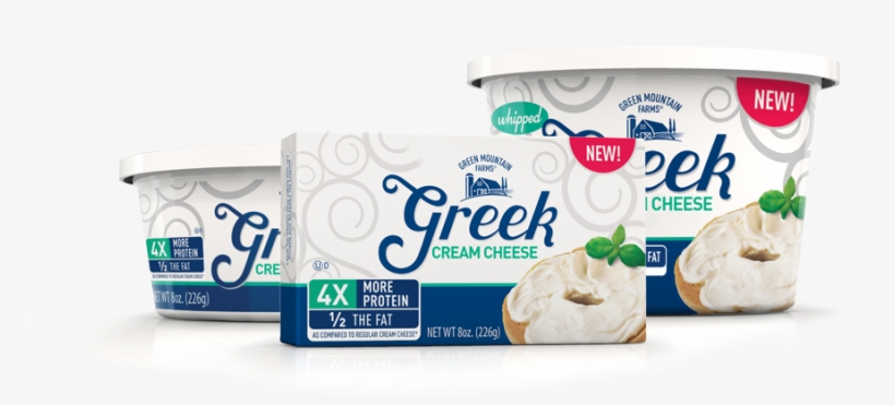 Green Mountain Farms Cream Cheese & Greek Yogurt, transparent png #3998286