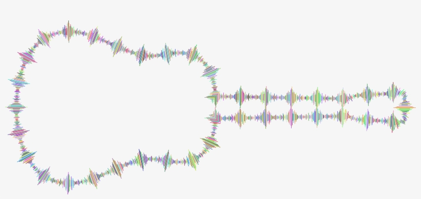 This Free Icons Png Design Of Prismatic Sonic Guitar, transparent png #3998641