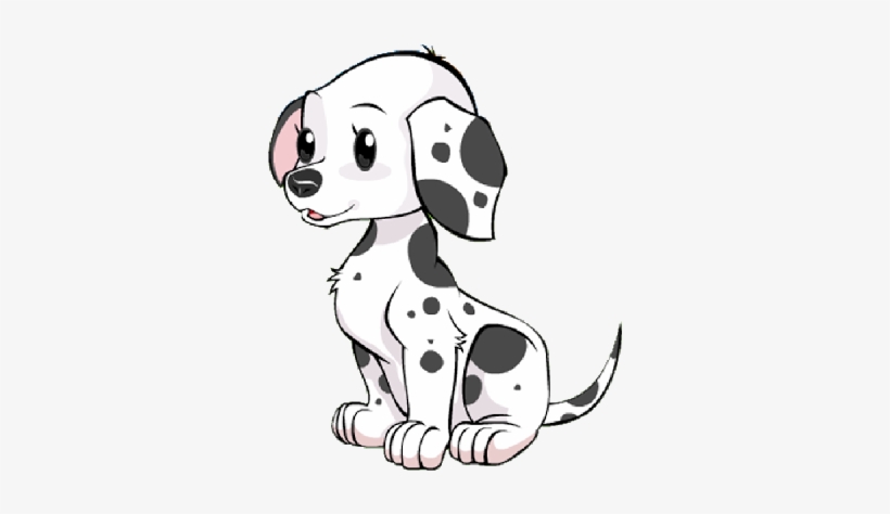 Dalmation - Pretty Dalmatian Dogs Cartoon, transparent png #3998684