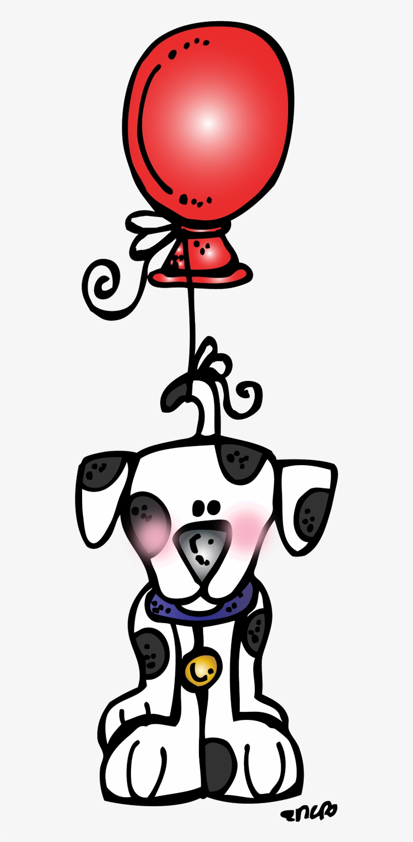Clip Art 101 Dalmatians Clip Art - Melonheadz Clipart Balloon, transparent png #3998814