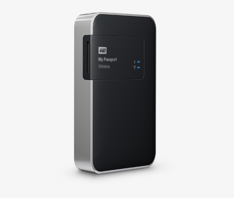 2tb Wd My Passport - Wireless Mobile Storage, transparent png #3999502