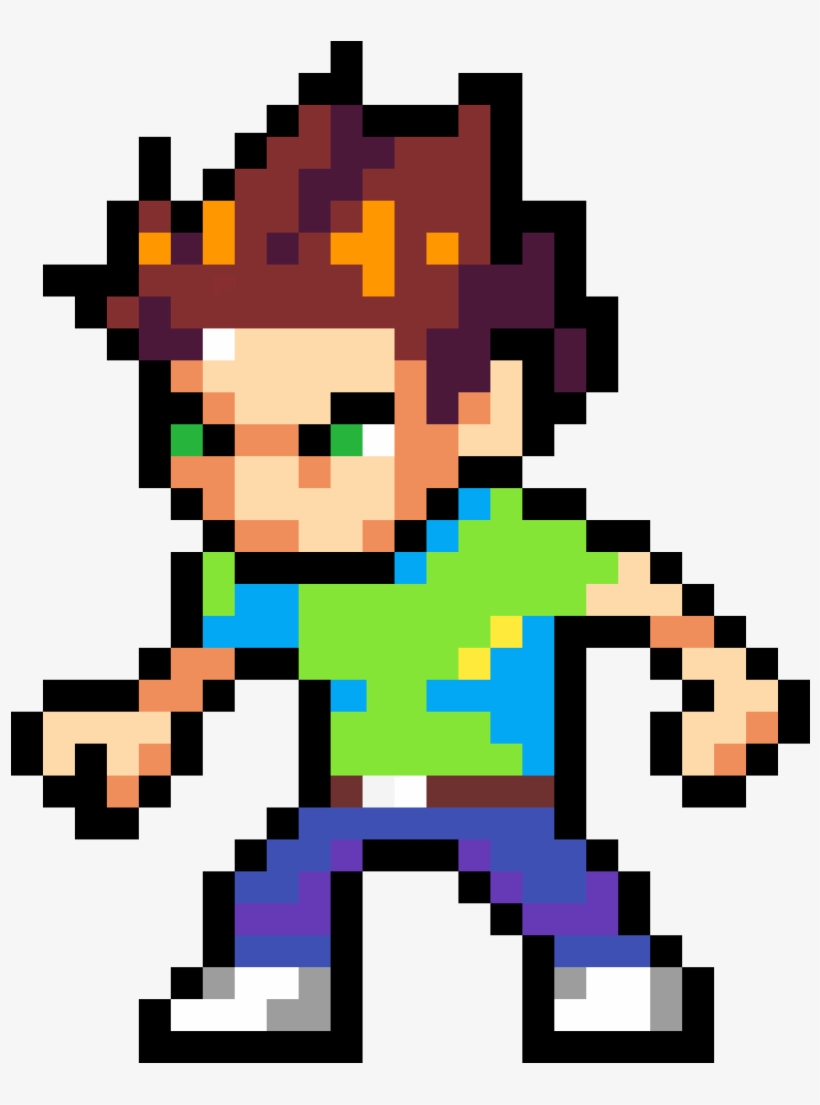 Random Guy - Pixel Game Character Png, transparent png #3999503