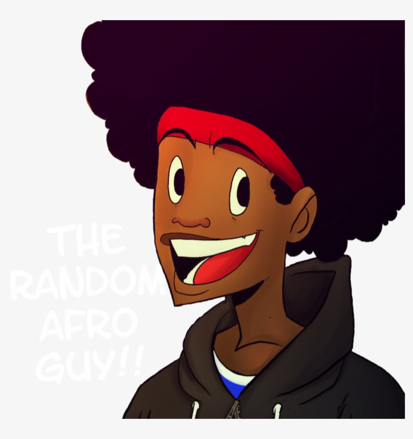 Random Afro Guy, transparent png #3999604