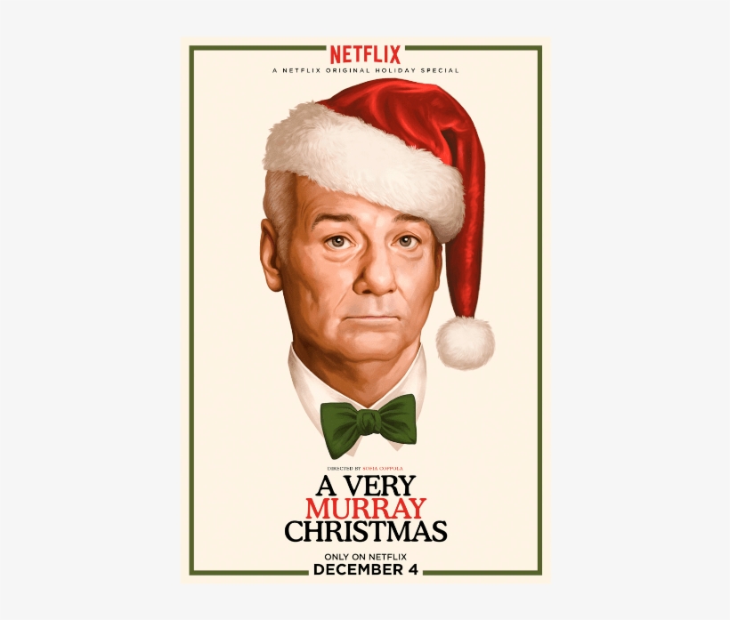 Netflix And Bill - Very Murray Christmas Dvd, transparent png #3999855