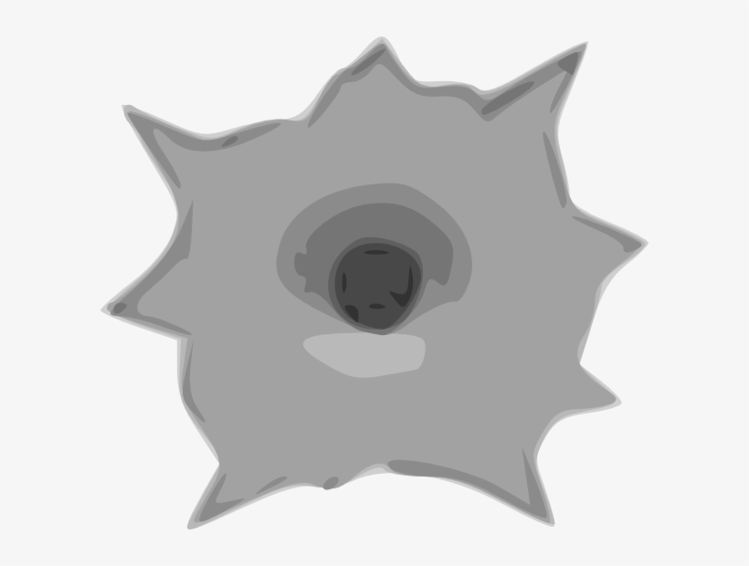 Bullet Hole Clip Art At Clker Bullet Hole Clipart - Bullet Hole Clip Art, transparent png #40017