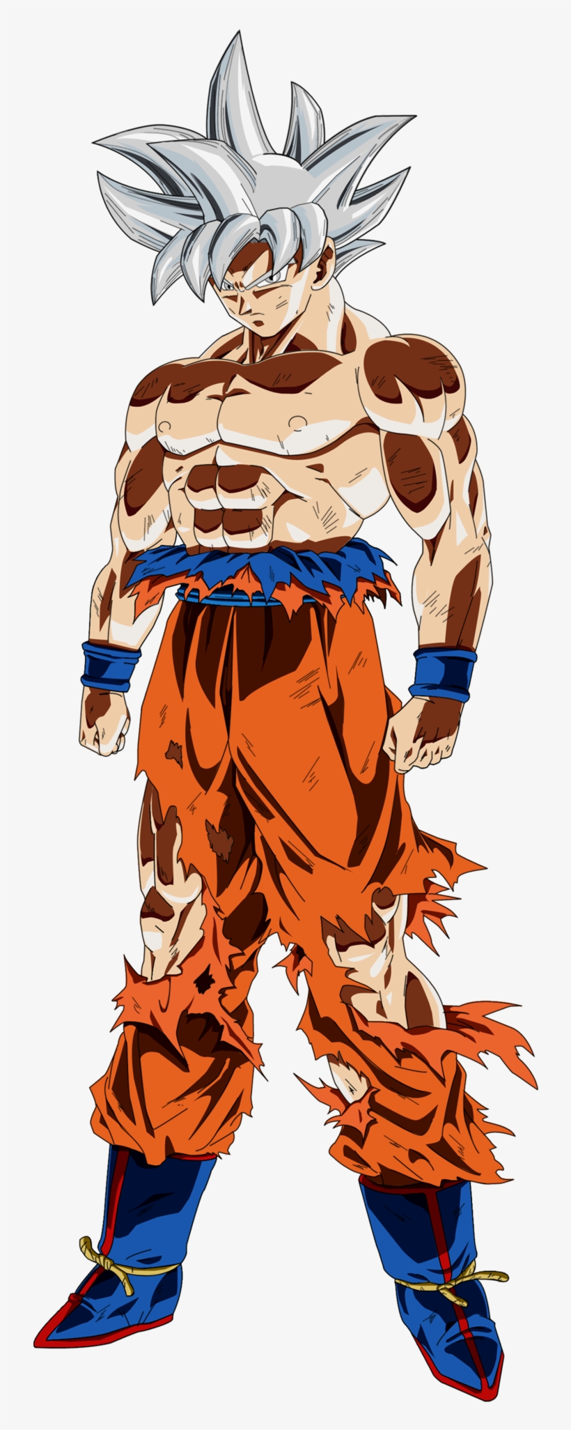 Mastered Ultra Instinct Goku By Ruga-rell - Goku Ultra Instinct Png, transparent png #40019