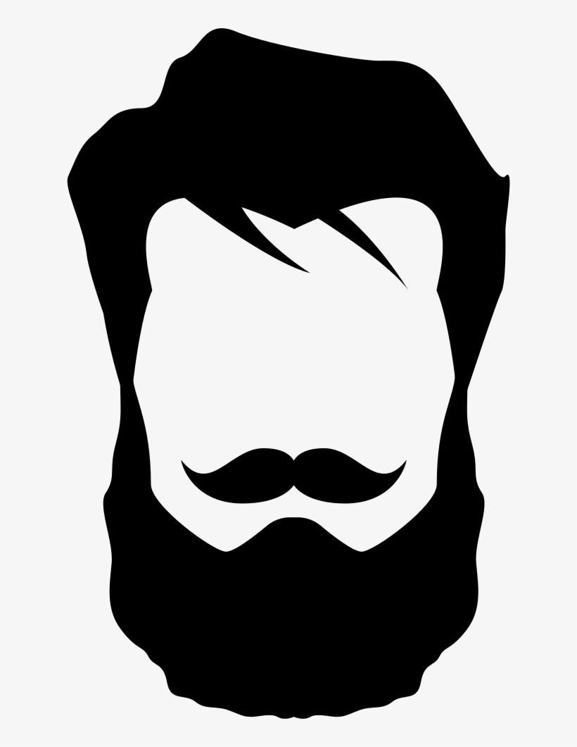 Beard Clipart Editing - Beard Icon Png, transparent png #40083