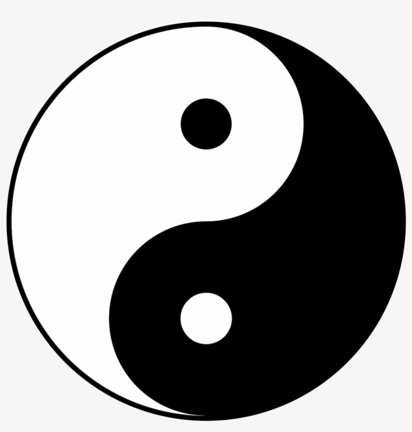 Yin Yang Tattoos Png - Yin And Yang Png, transparent png #40191