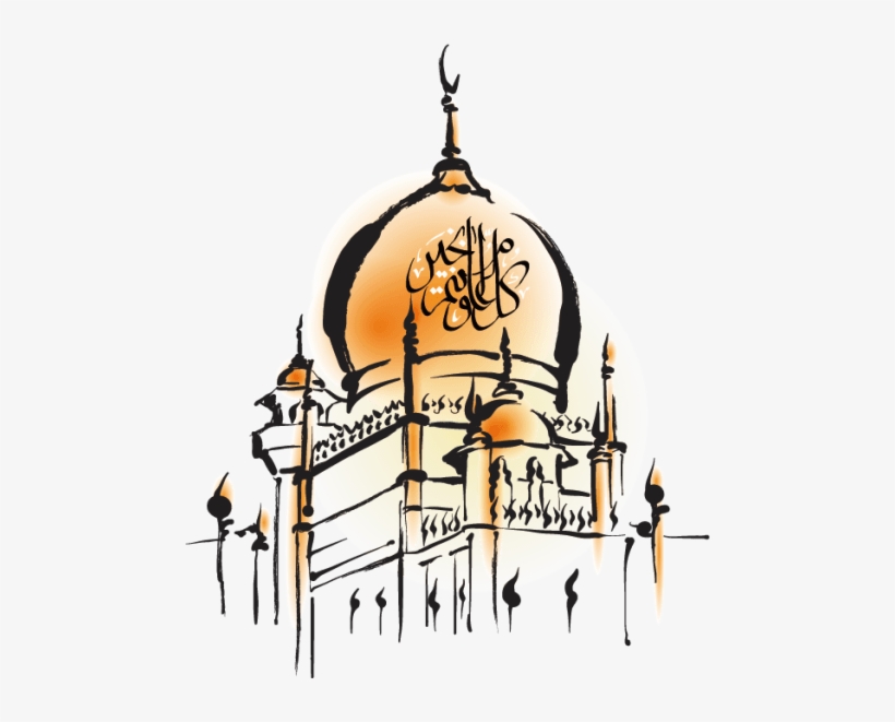 Best Hand-painted Mosque Png - Eid Ul Adha Png, transparent png #40306