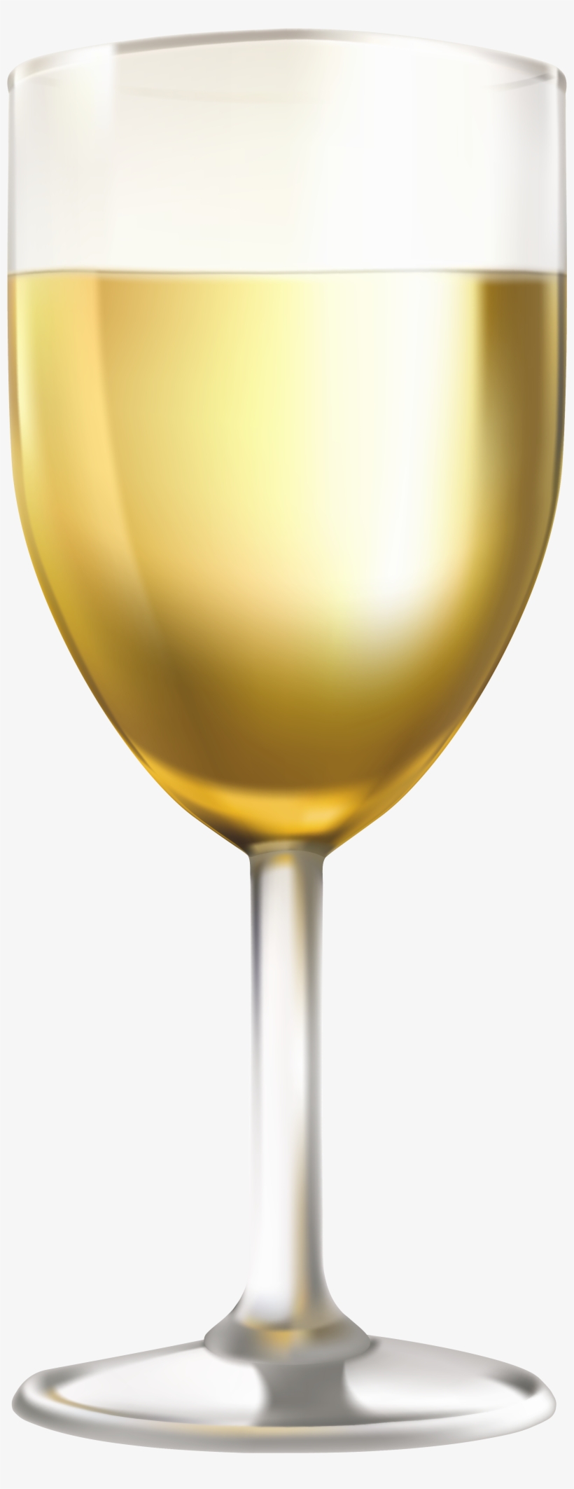 White Wine Glass Clip Art Image Happy Wine, White Wine - White Wine Glass Png, transparent png #40692