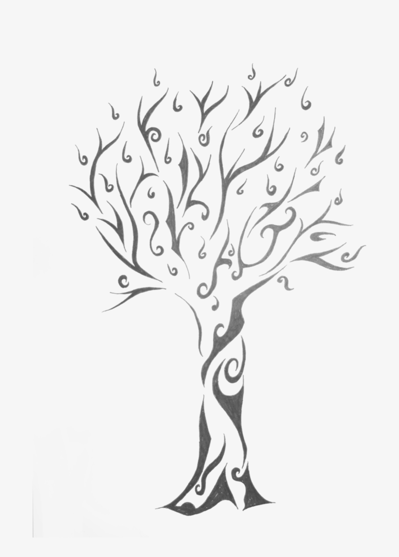 Tribal Tree Tattoo - Free Transparent PNG Download - PNGkey Tribal Tree Tattoo - Free Transparent PNG Download - PNGkey