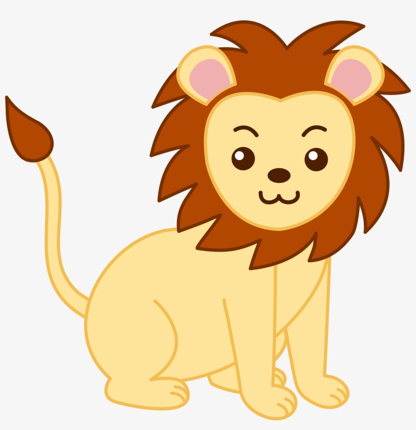 Lion Clipart Transparent Background - Animal Pictures Clip Art, transparent png #40819