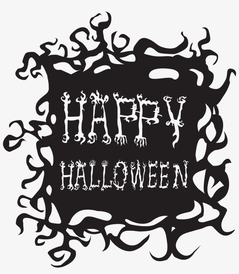 Happy Halloween Png, transparent png #40975
