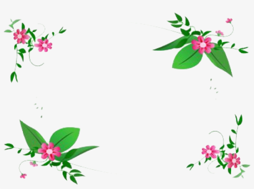 Free Png Flowers Borders Png Images Transparent - Floral Design Border Png, transparent png #41104