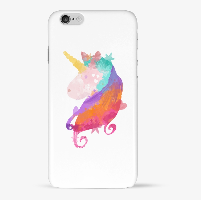 Case 3d Iphone 6 Watercolor Unicorn By Pinkglitter - Samsung Galaxy S5, transparent png #41193