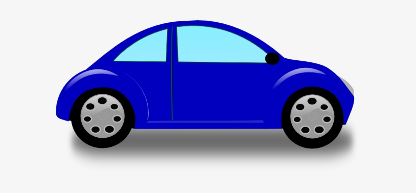 Blue Car Clipart Beetle Car - Car Clipart, transparent png #41350