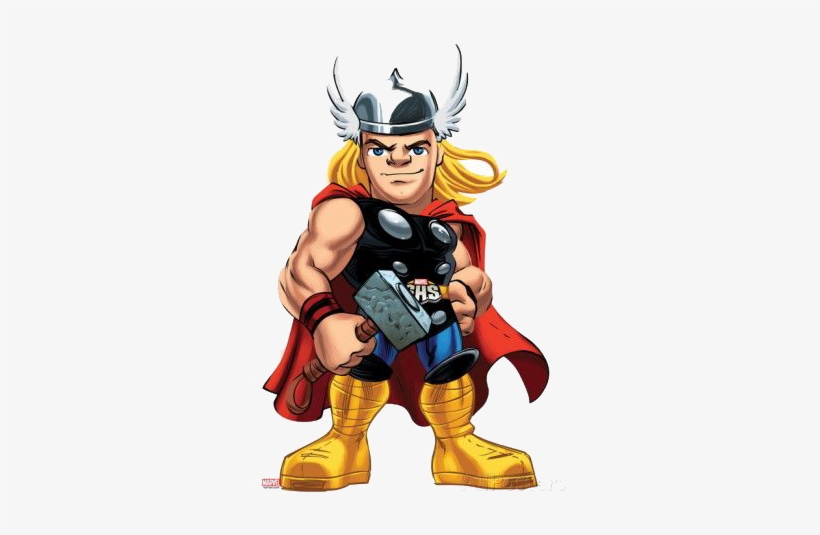 Marvel Super Hero Squad Thor, transparent png #41371