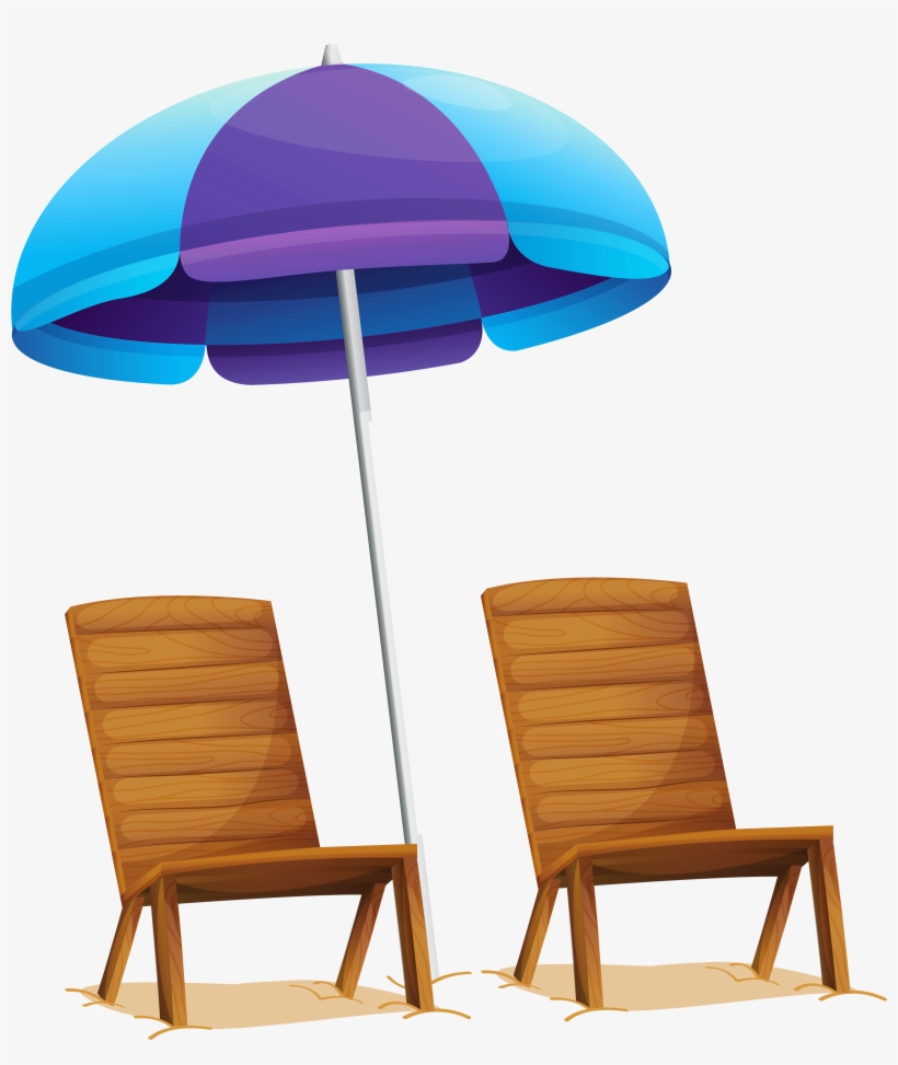 Transparent Umbrella And Chairs Png Gallery Is - Beach Chairs Png, transparent png #41477