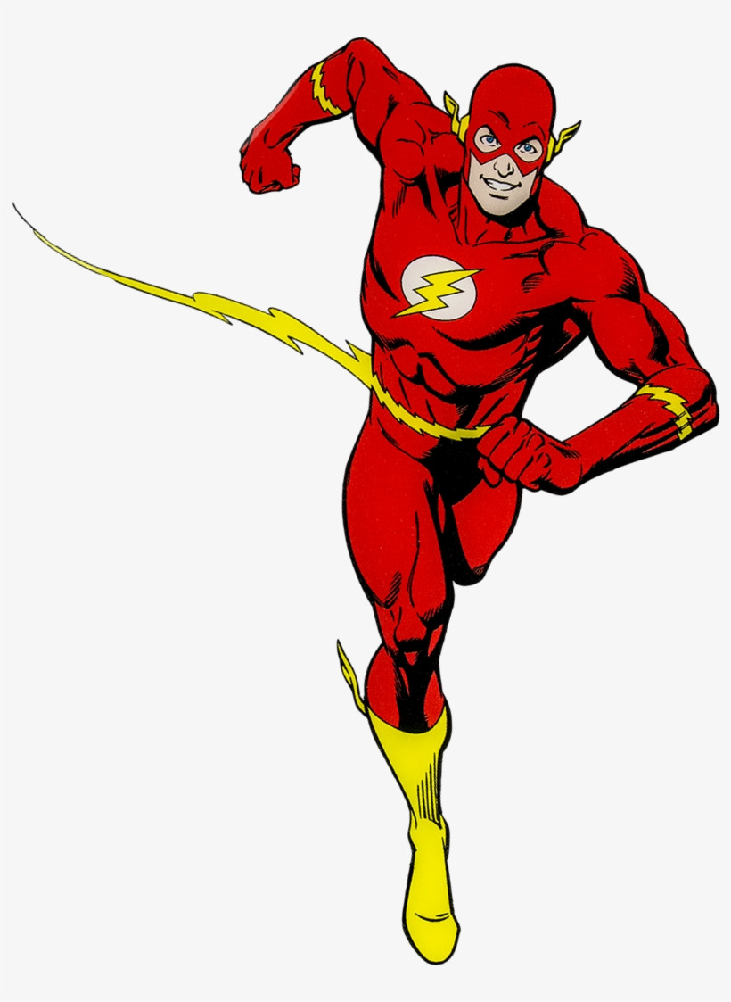 Flash Barry Allen Dc Comics - Flash Super Heroe, transparent png #41678