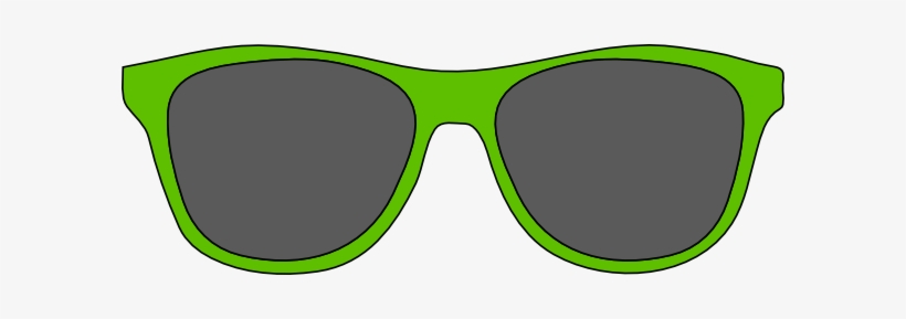 Green Sunglasses Clipart - Green Clip Art Sunglasses, transparent png #42601
