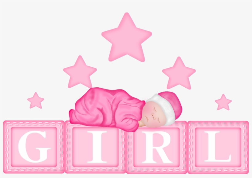 Baby Girl Star Clipart Png - Baby Girl Clip Art, transparent png #42682