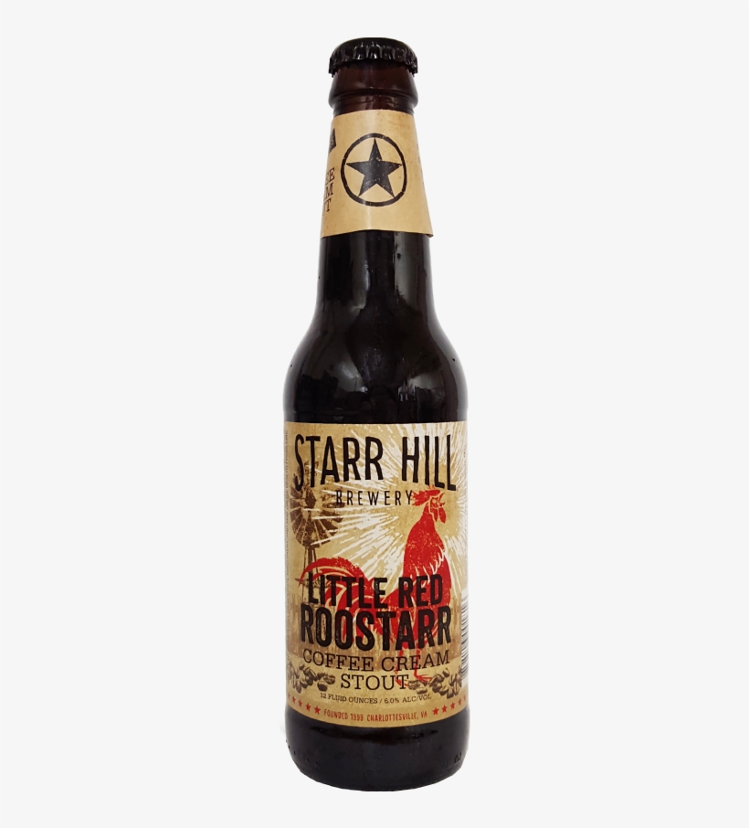 Little Red Roostarr Coffee Cream Stout Bottle - Beer, transparent png #42731