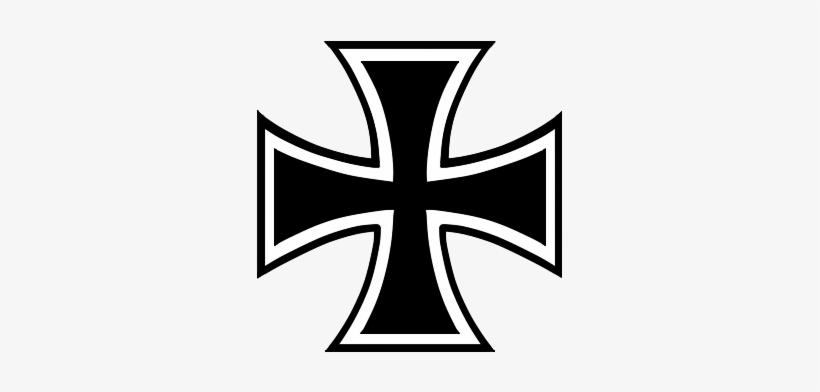 German Cross - Iron Cross Vector, transparent png #42758