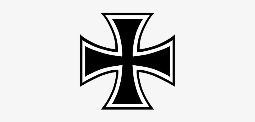 German Cross - Iron Cross Vector, transparent png #42758