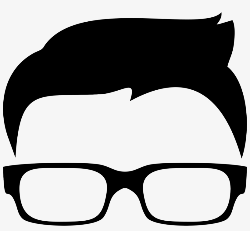 Boy Eye Glasses Hair - Glasses Frames Clip Art, transparent png #42896