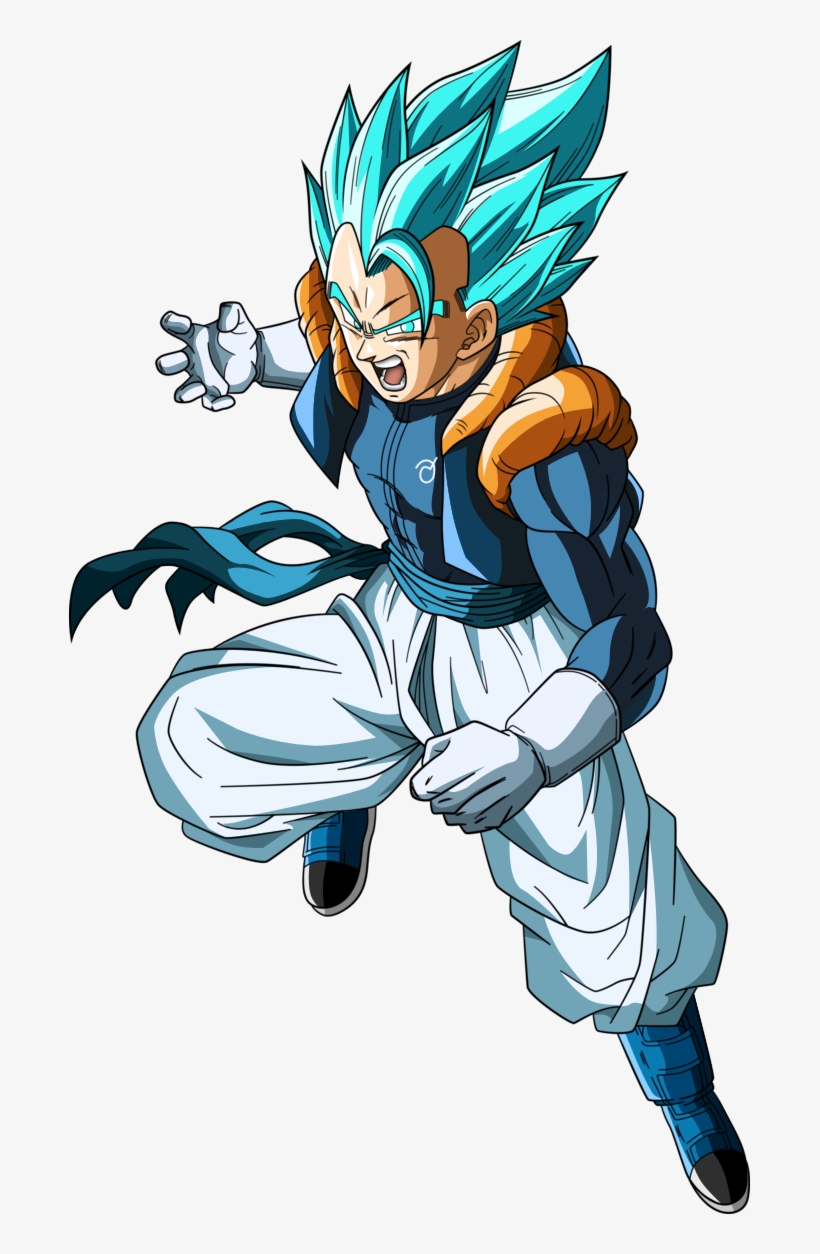 Download Lightsaber Drawing Dragon Ball Z - Gogeta Ssj Blue PNG image for f...