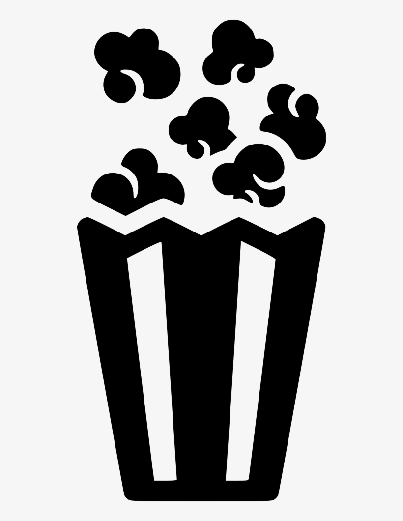 Popcorn Snack Cinema Svg Png Icon Free Download - Popcorn Icon Png, transparent png #43070