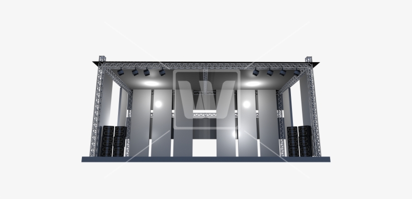Outdoor Stage Png - Roman Temple, transparent png #43247