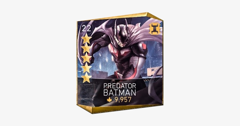 Predator Batman - Batman Injustice 2 Predator Batman, transparent png #43954