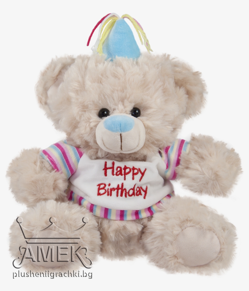 Happy Birthday Teddy Bear Png, transparent png #44094