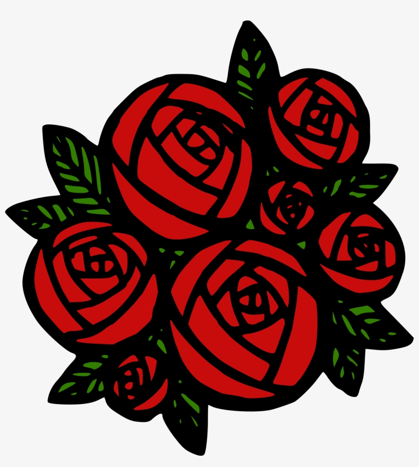 This Free Icons Png Design Of Bunch Of Red Roses, transparent png #44113