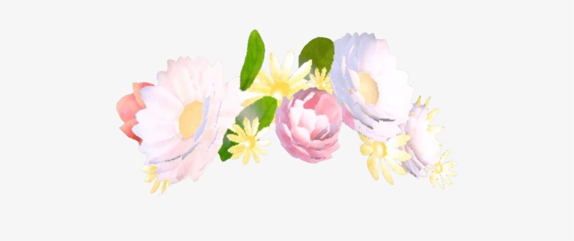 Filter Flowers Bouquet Transparent - Snapchat Filters Flower Crown, transparent png #44274