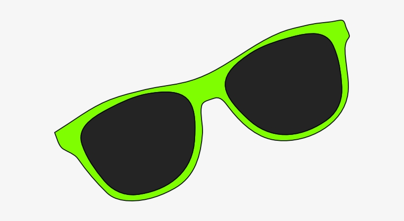 Cartoon Sun With Sunglasses - Clip Art Sunglasses, transparent png #44547