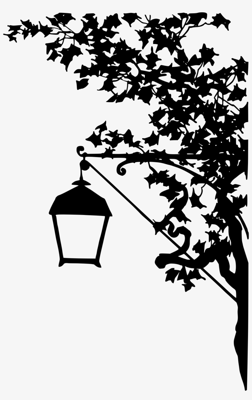 Clip Freeuse Library Clipart Vintage Street Lamp Silhouette - Hanging Lantern Png Vector, transparent png #44761