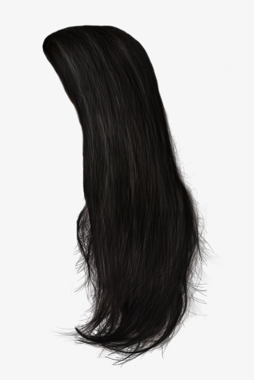 Download Amazing High-quality Latest Png Images Transparent - Long Black Hair Png, transparent png #44799