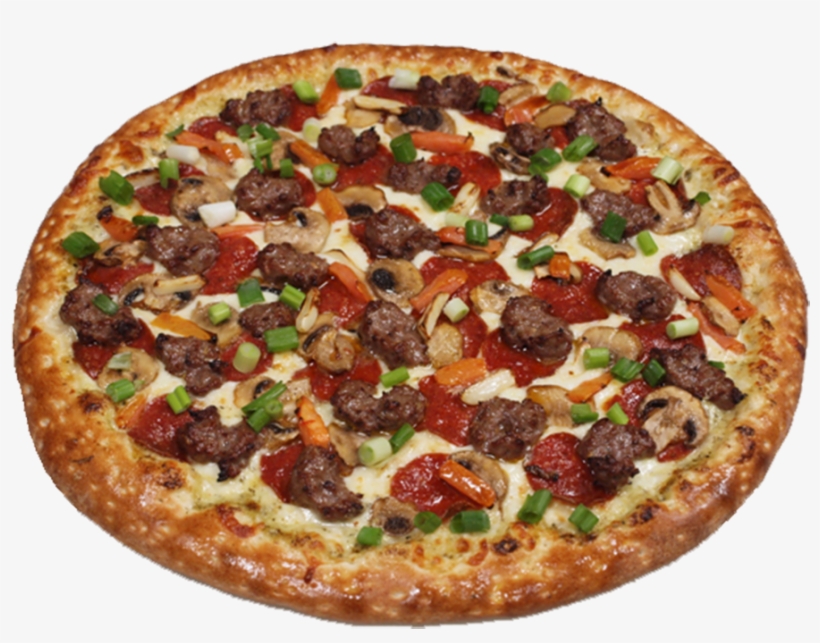 Pizza Png Download - Ham Corn Funghi Pizza, transparent png #44890
