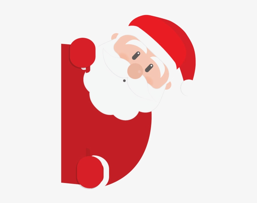 Santa Png Transparent Image - Santa Claus Sticker Png, transparent png #44891