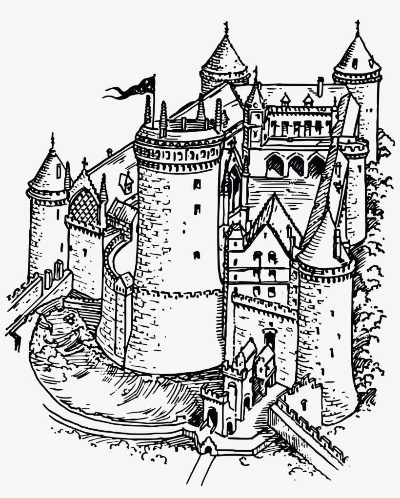 28 Collection Of Castle Drawing Png - Great Tournament 2 Artwork, transparent png #44983