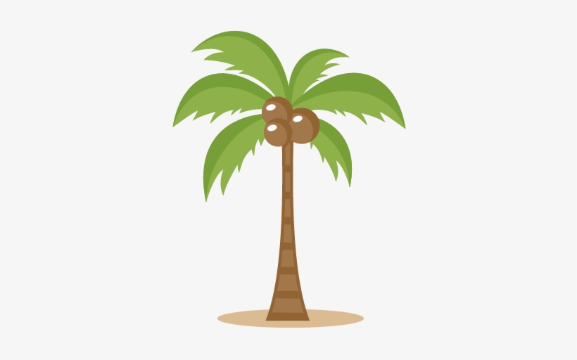 Two Palm Trees Png Clipart Image - Coconut Tree Clipart Transparent Background, transparent png #45074