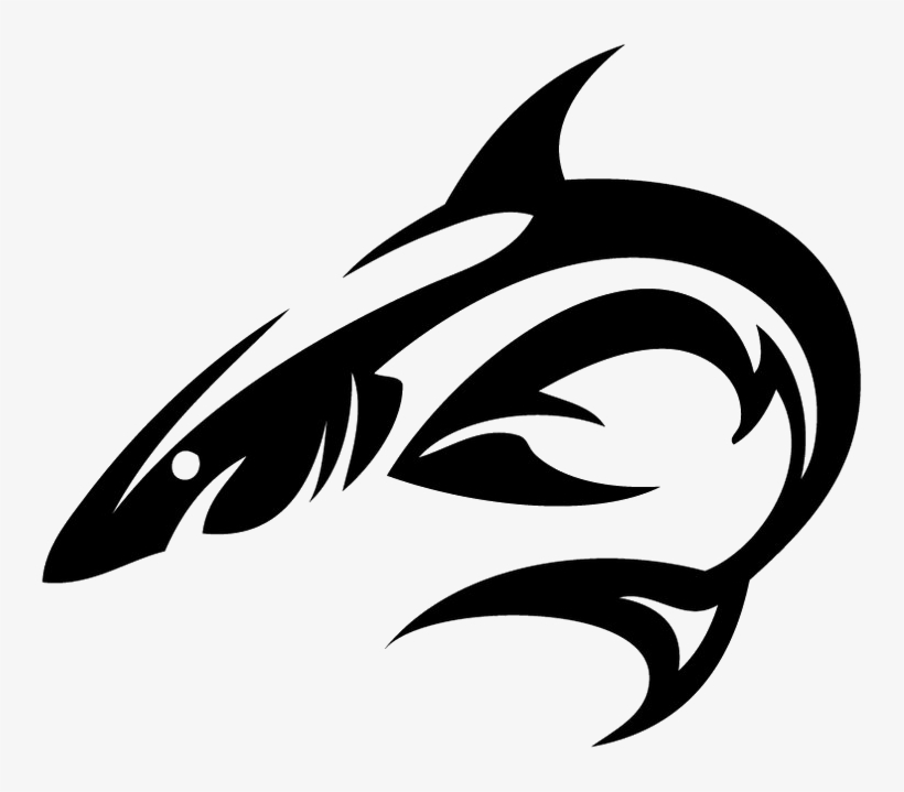 Tattoo Clipart Logo Png - Tribal Shark, transparent png #45211