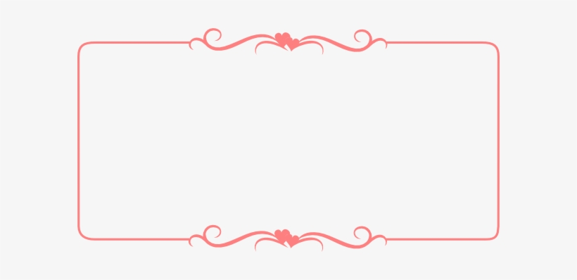 Free Frames And Borders, Cute Borders, Borders Free, - Vintage Border Pink Png, transparent png #45271