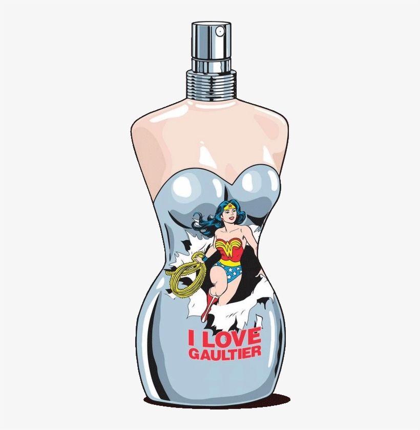 For Her I Love Gaultier Wonder Woman - Jean Paul Gaultier Ladies' Classique Eau Fraiche Wonderwomen, transparent png #45341
