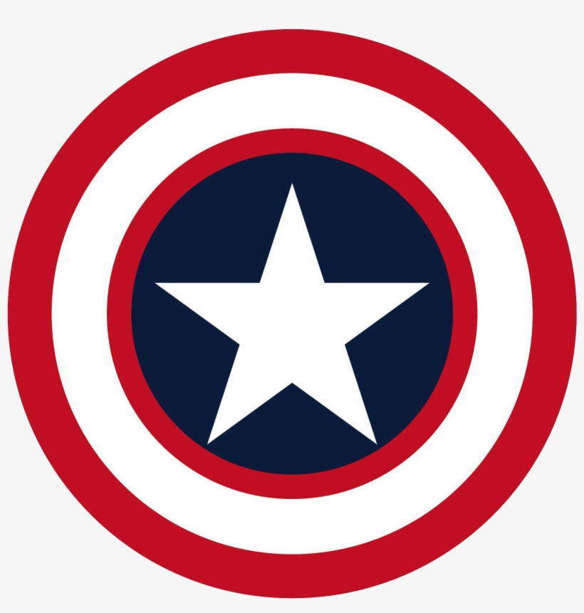 Captain America Logo Png Clipart Black And White Stock - Covent Garden, transparent png #45422